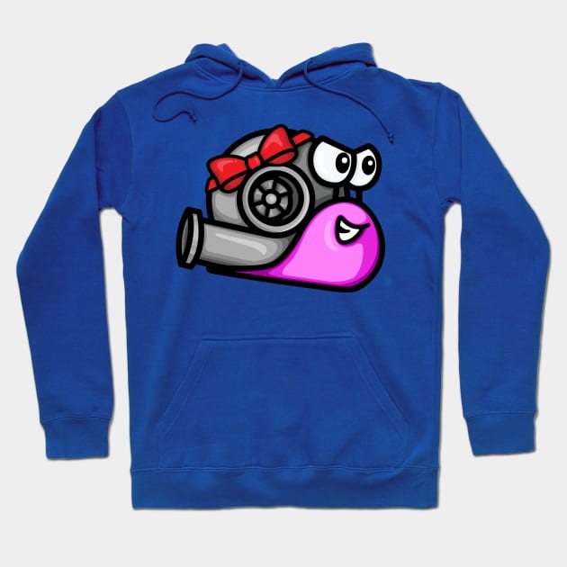 Turbo Snail - Gift Wrapped (Pink) Hoodie by hoddynoddy